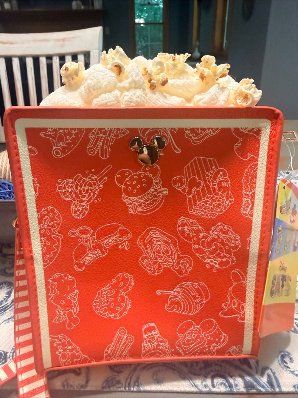 Women’s Red Popcorn Crossbody Bag - Disney - Picture 2 of 9
